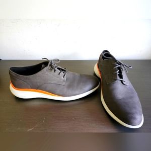 Cole Haan Gray and Orange Oxfords